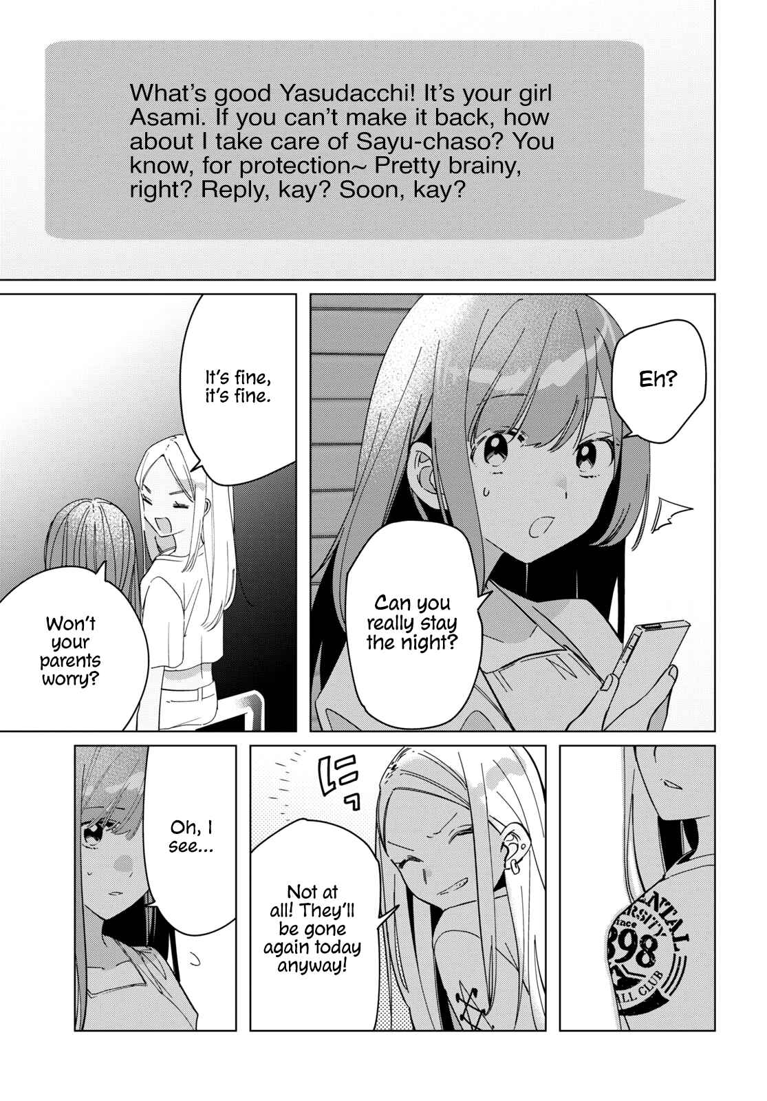 Page 13 Chapter 24.2 Hige wo Soru. Soshite Joshikousei wo Hirou.