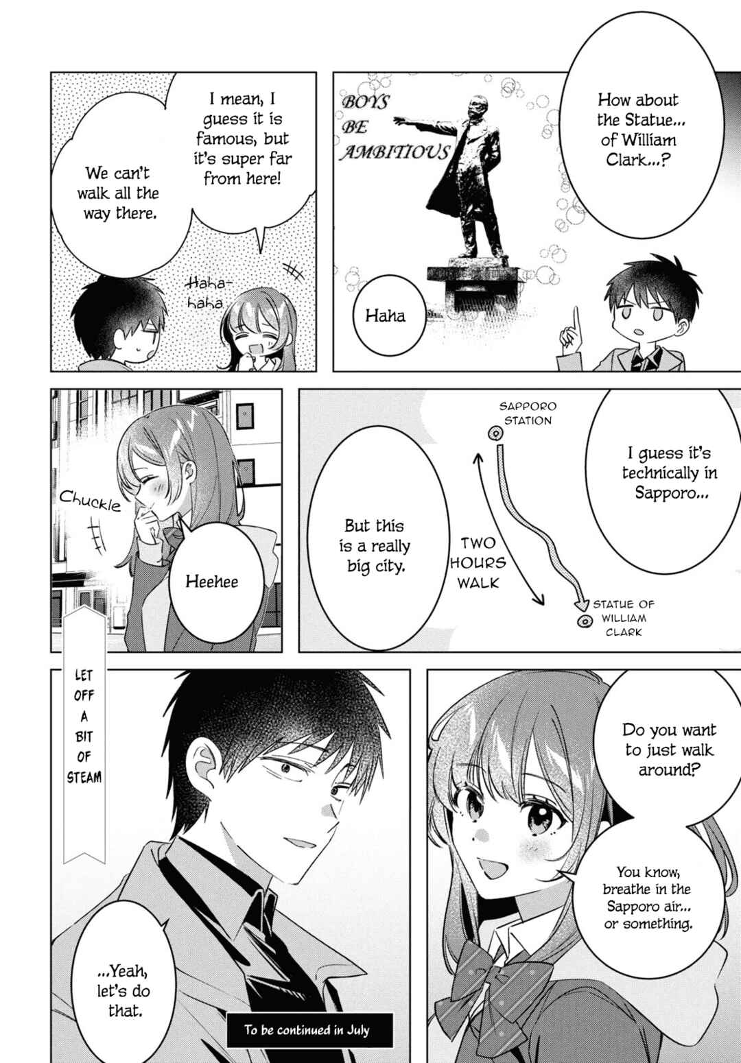 Page 19 Chapter 59 Hige wo Soru. Soshite Joshikousei wo Hirou.