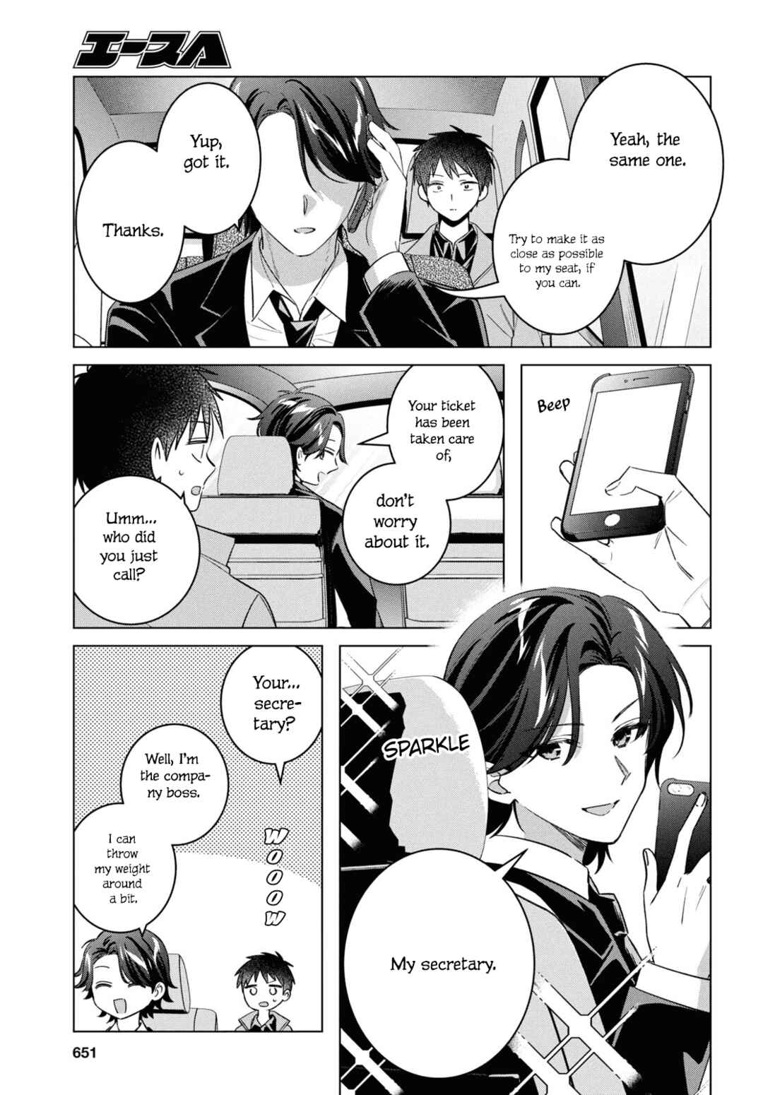 Page 4 Chapter 59 Hige wo Soru. Soshite Joshikousei wo Hirou.