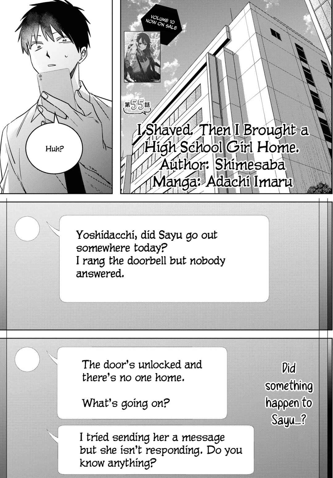 Page 2 Chapter 55 Hige wo Soru. Soshite Joshikousei wo Hirou.