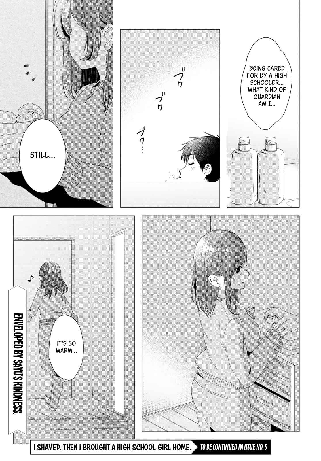 Page 28 Chapter 4 Hige wo Soru. Soshite Joshikousei wo Hirou.