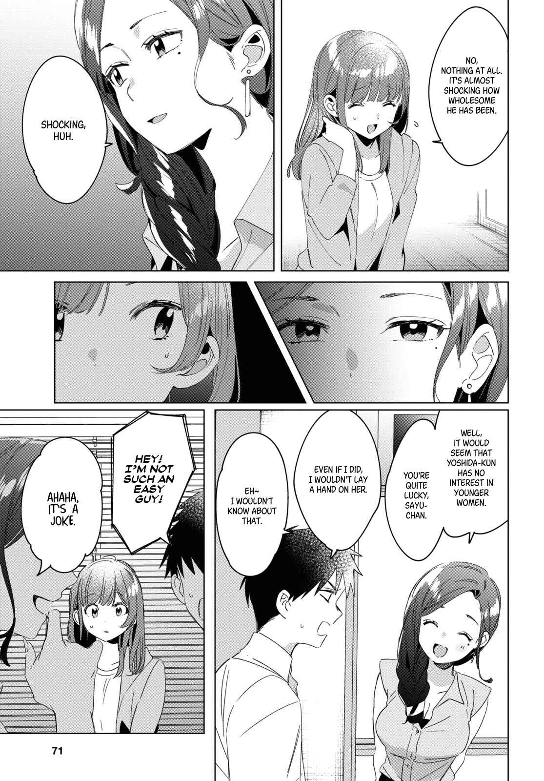 Page 22 Chapter 15 Hige wo Soru. Soshite Joshikousei wo Hirou.