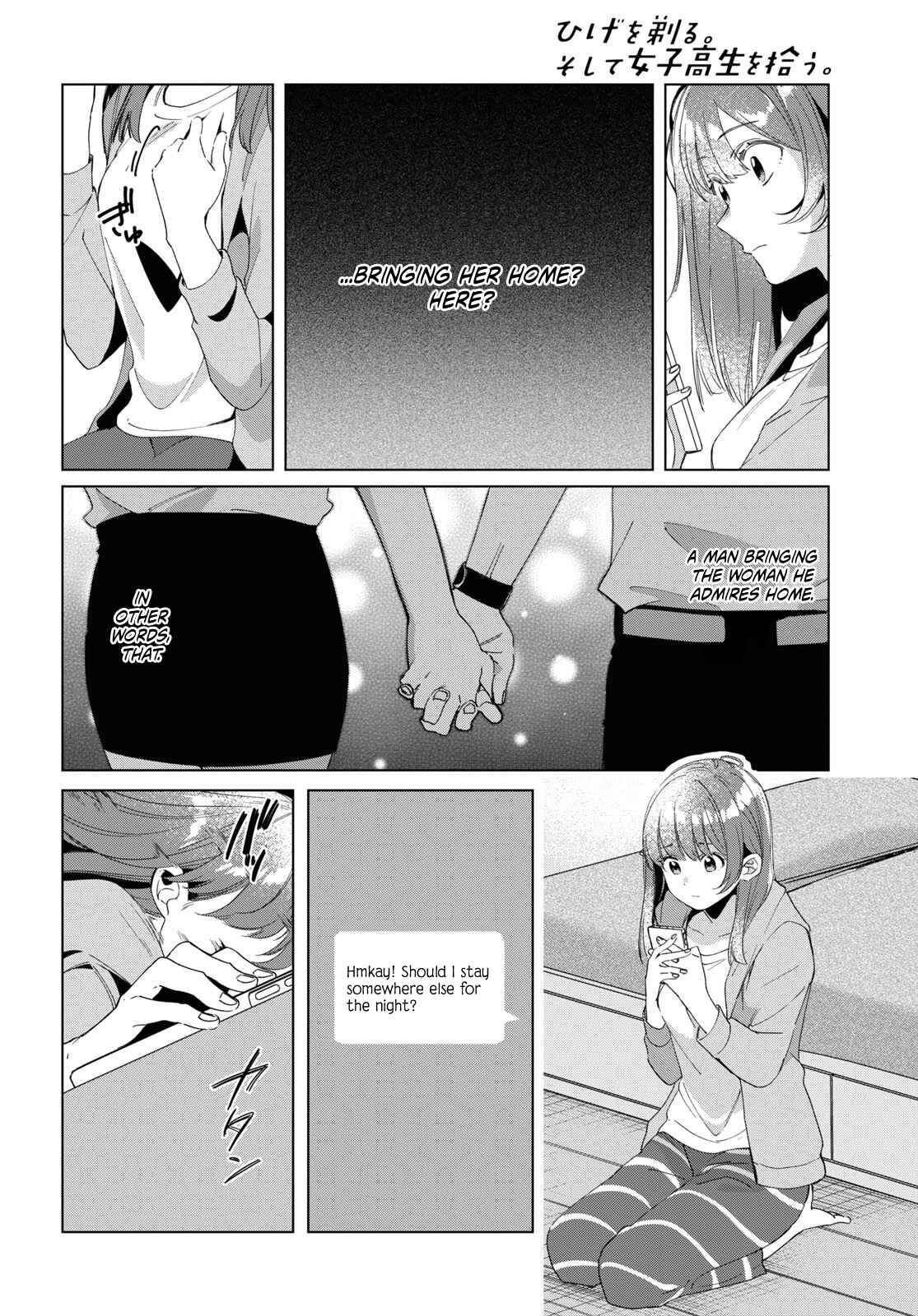 Page 9 Chapter 15 Hige wo Soru. Soshite Joshikousei wo Hirou.