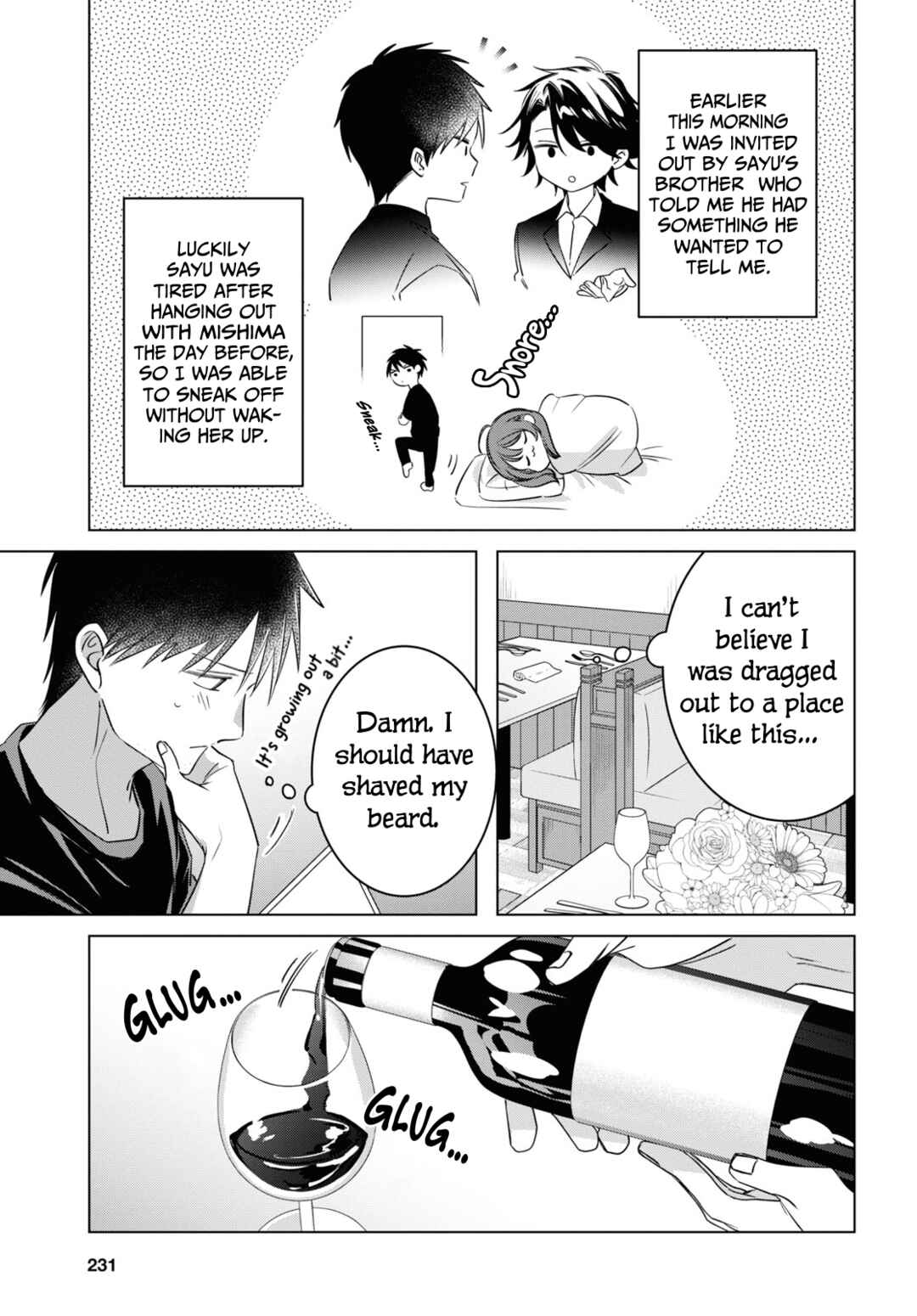 Page 4 Chapter 52 Hige wo Soru. Soshite Joshikousei wo Hirou.