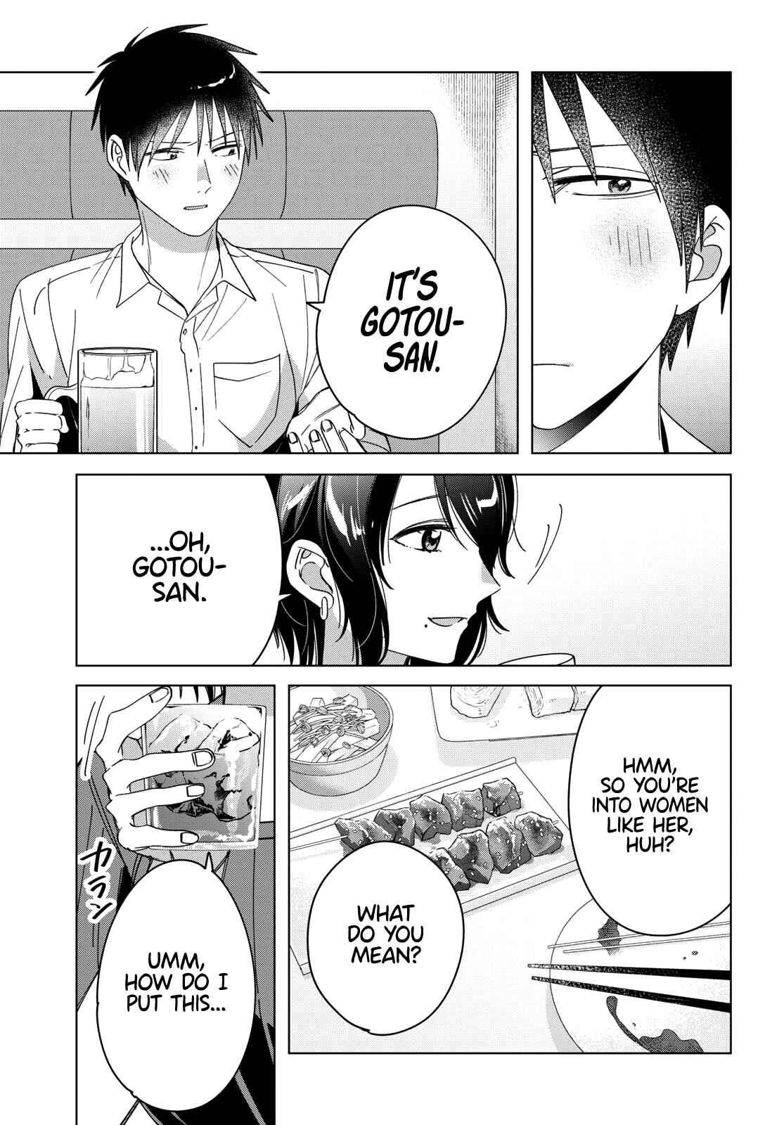 Page 34 Chapter 30 Hige wo Soru. Soshite Joshikousei wo Hirou.