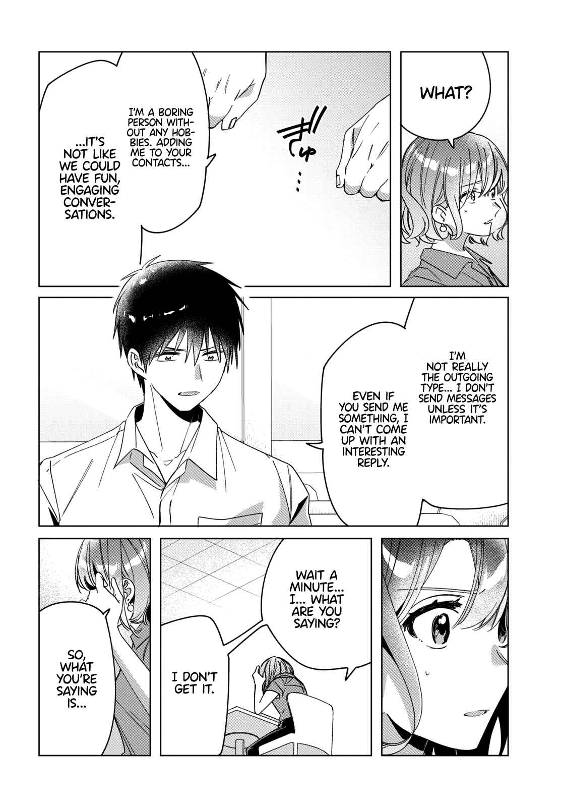 Page 12 Chapter 33 Hige wo Soru. Soshite Joshikousei wo Hirou.