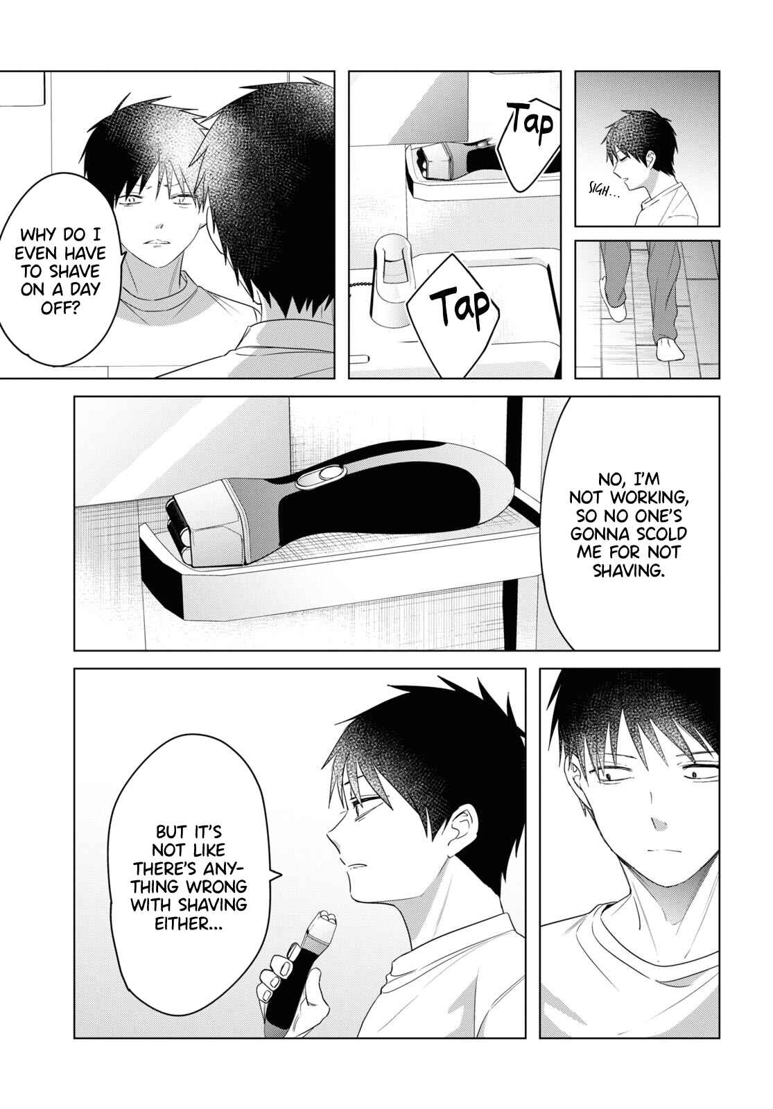 Page 9 Chapter 36 Hige wo Soru. Soshite Joshikousei wo Hirou.