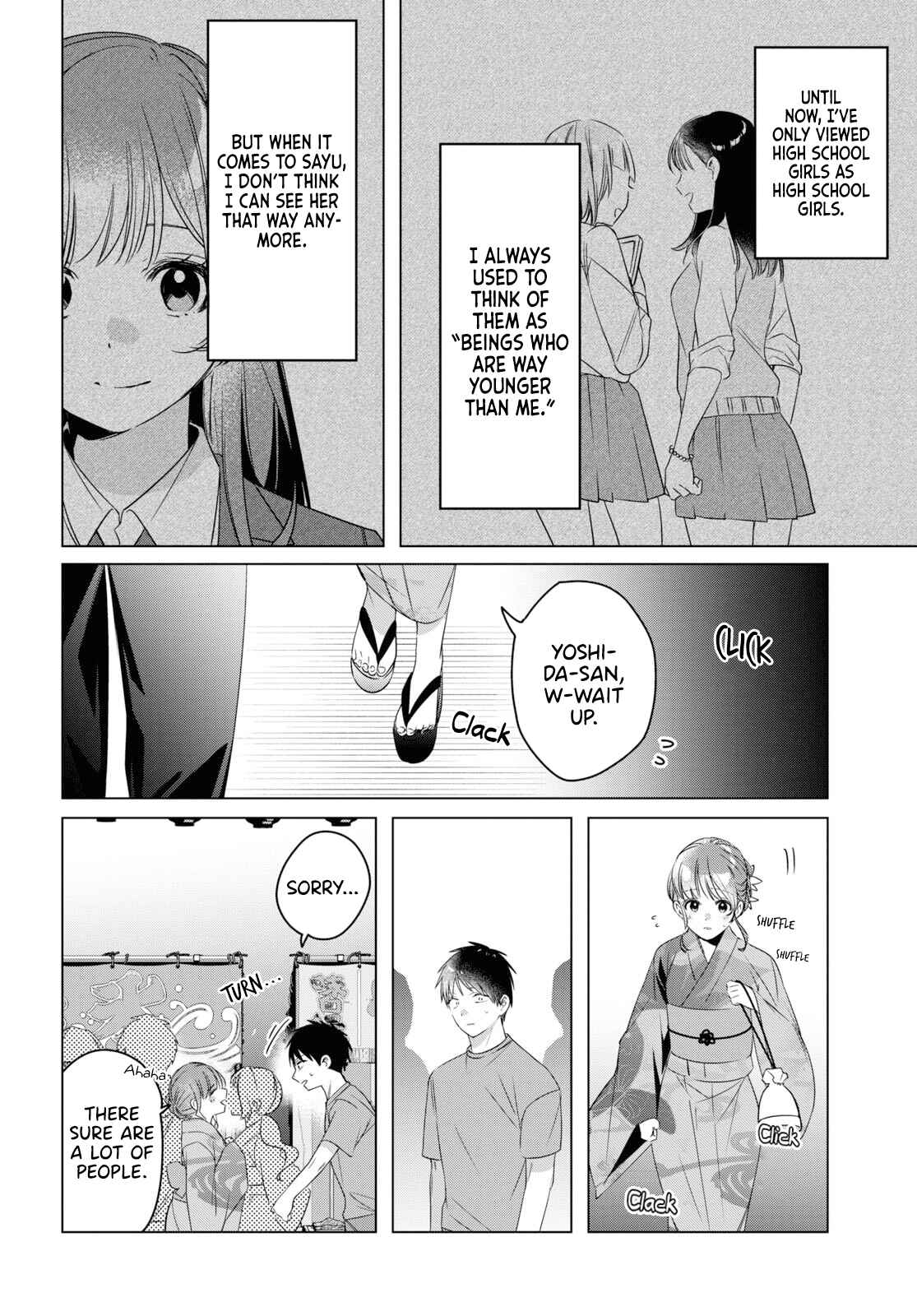 Page 7 Chapter 35 Hige wo Soru. Soshite Joshikousei wo Hirou.