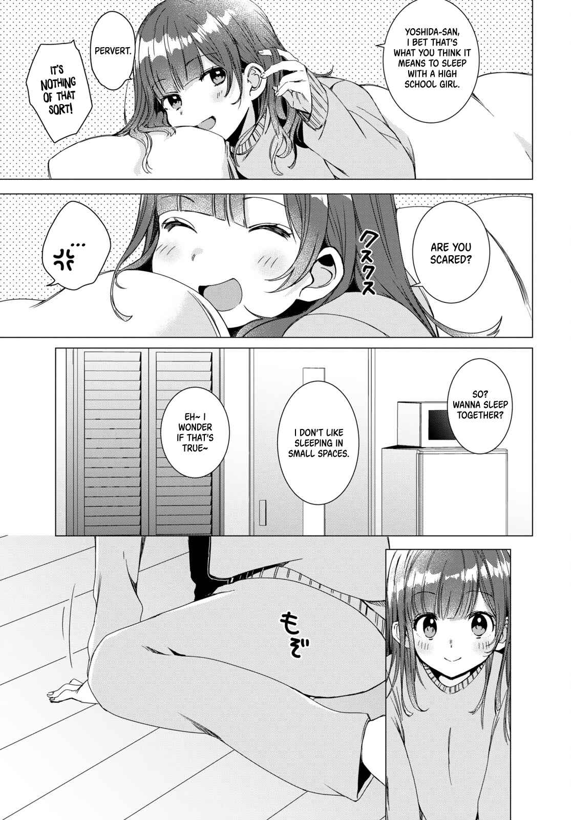 Page 26 Chapter 2 Hige wo Soru. Soshite Joshikousei wo Hirou.