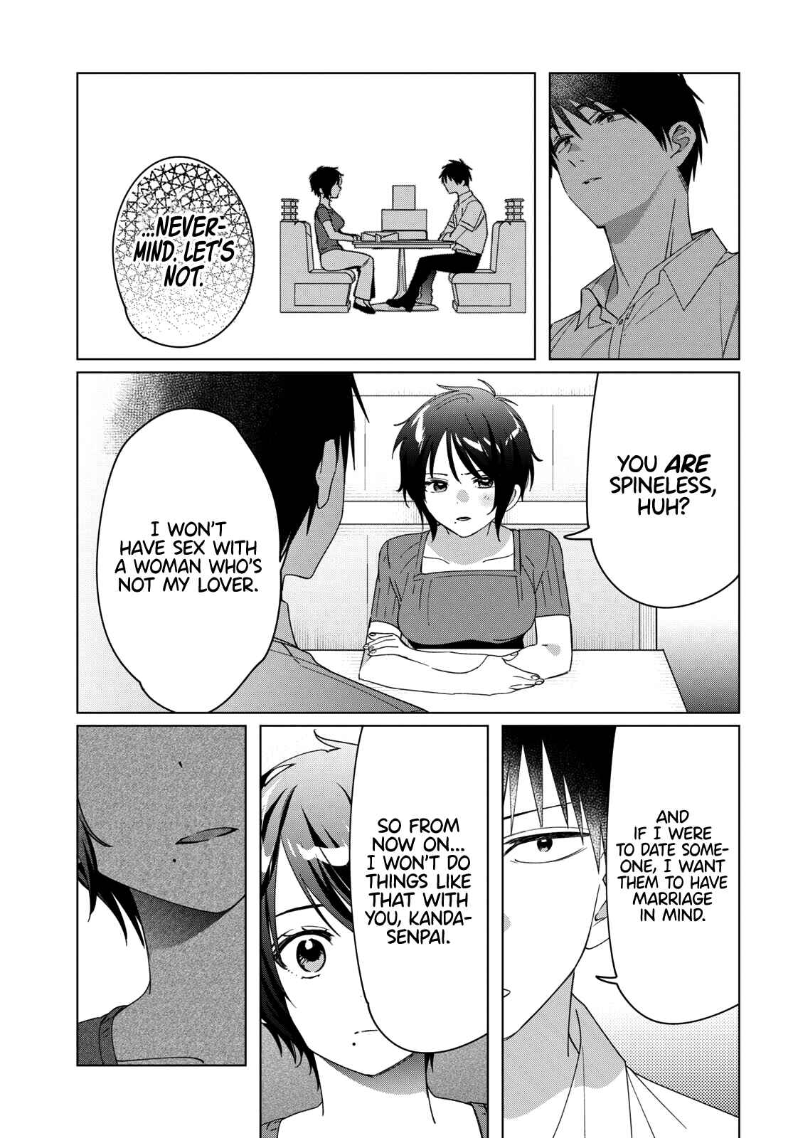 Page 12 Chapter 31 Hige wo Soru. Soshite Joshikousei wo Hirou.