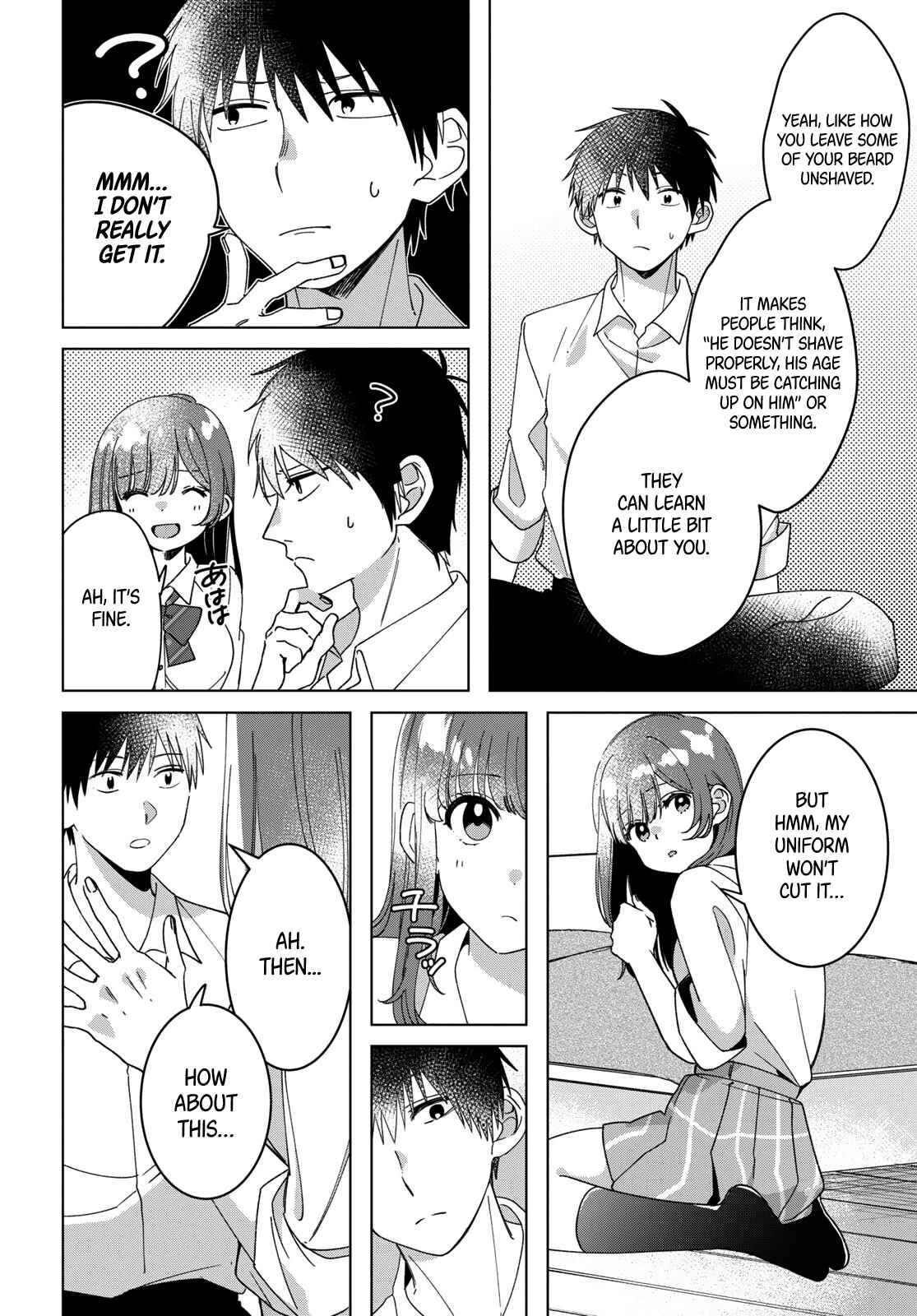 Page 8 Chapter 11 Hige wo Soru. Soshite Joshikousei wo Hirou.