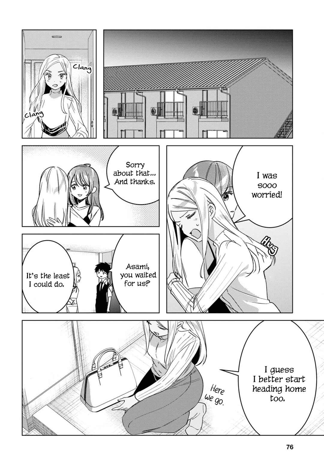 Page 16 Chapter 57 Hige wo Soru. Soshite Joshikousei wo Hirou.