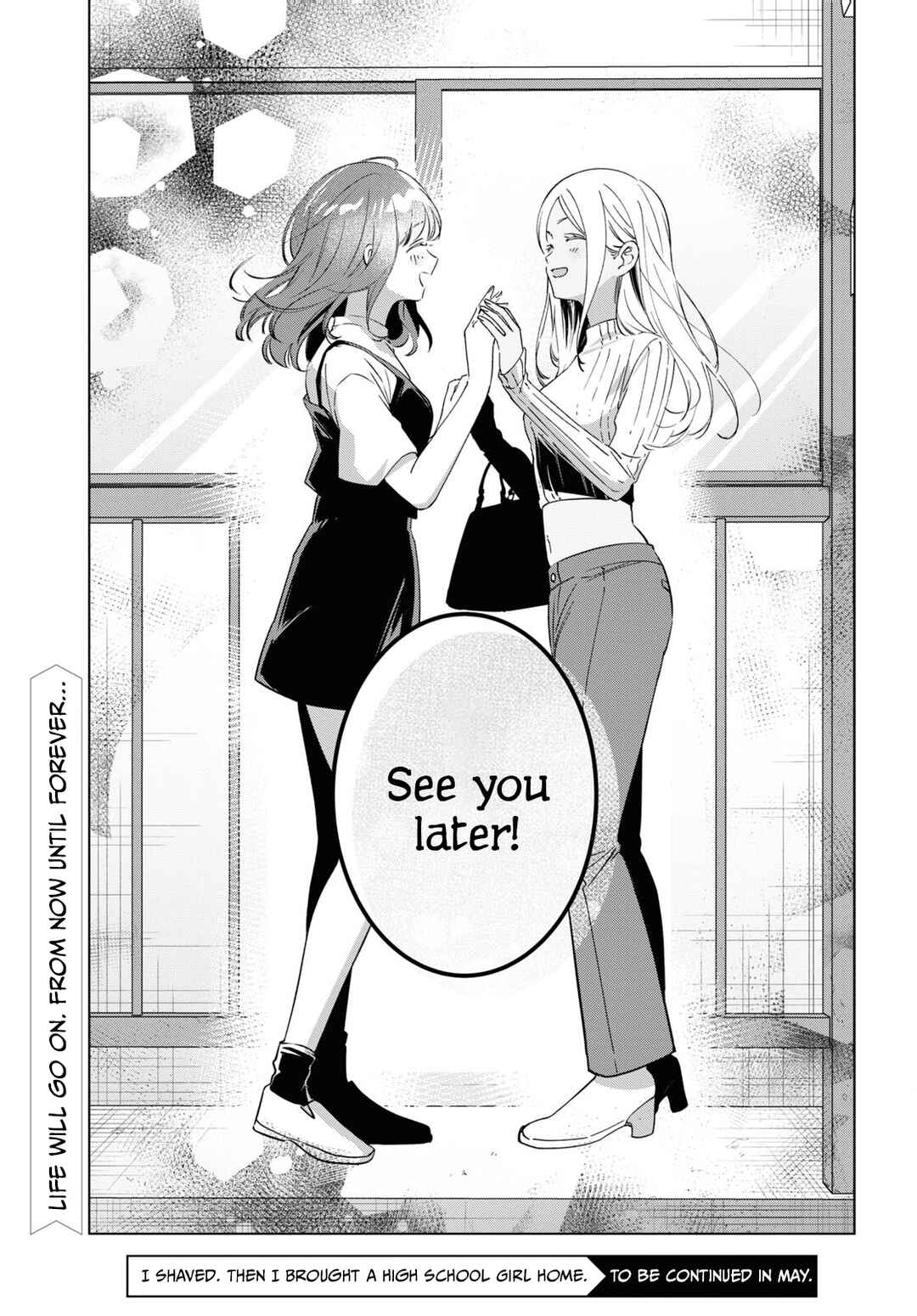 Page 21 Chapter 57 Hige wo Soru. Soshite Joshikousei wo Hirou.