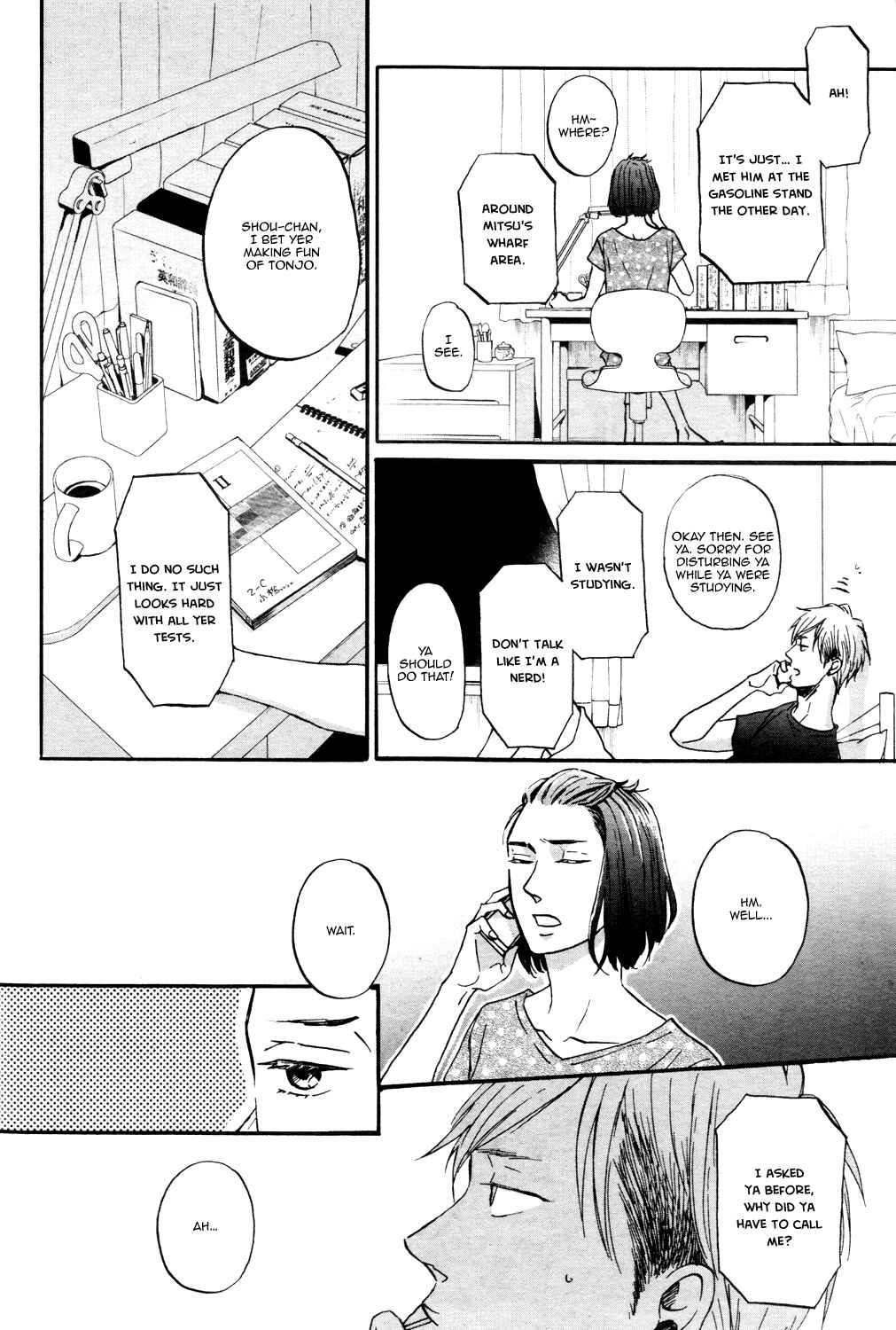 Page 7 Chapter 2 Rainy Days, Yesterday