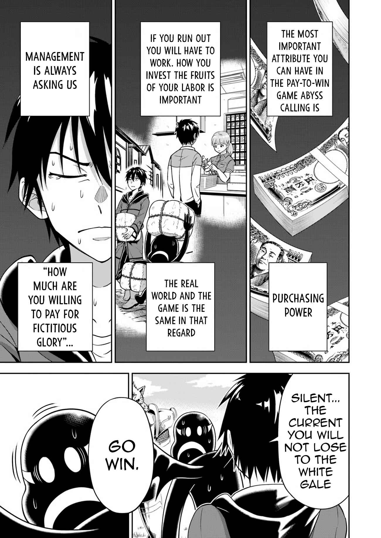 Page 27 Chapter 7 Abyss Calling: Moto Haikakin Gamer ga Saitei Saiaku no Social Game Isekai ni Shoukansaretara