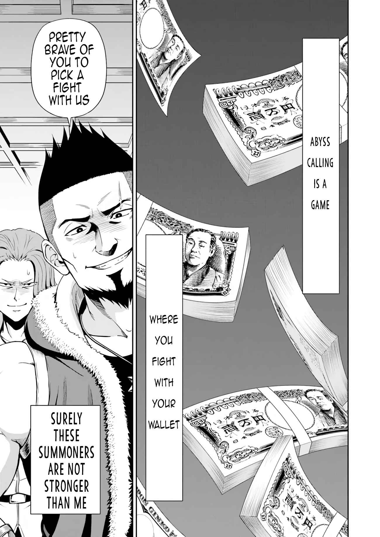 Page 1 Chapter 2 Abyss Calling: Moto Haikakin Gamer ga Saitei Saiaku no Social Game Isekai ni Shoukansaretara