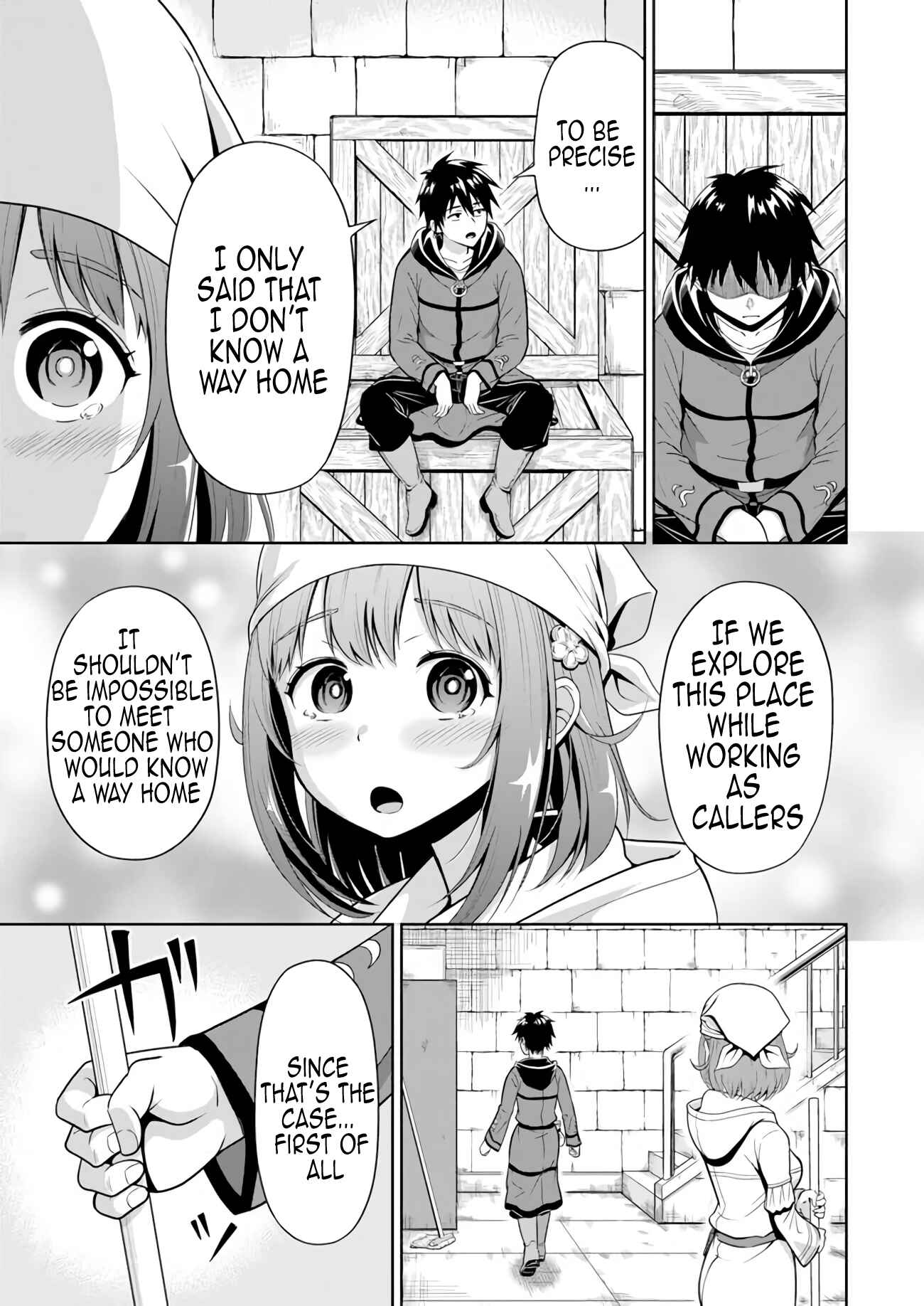 Page 35 Chapter 2 Abyss Calling: Moto Haikakin Gamer ga Saitei Saiaku no Social Game Isekai ni Shoukansaretara