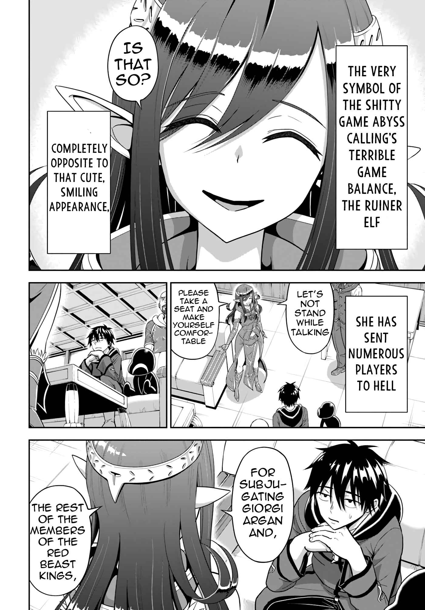 Page 18 Chapter 8 Abyss Calling: Moto Haikakin Gamer ga Saitei Saiaku no Social Game Isekai ni Shoukansaretara