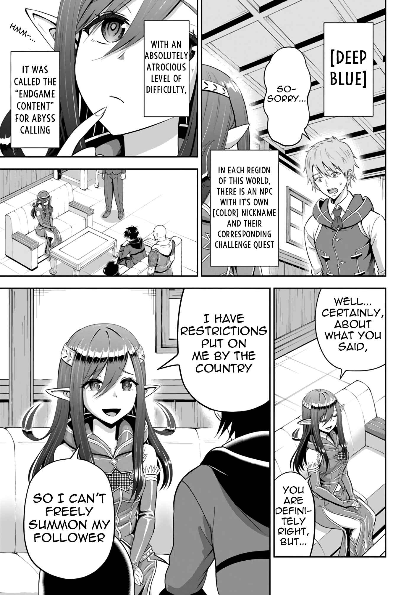 Page 21 Chapter 8 Abyss Calling: Moto Haikakin Gamer ga Saitei Saiaku no Social Game Isekai ni Shoukansaretara