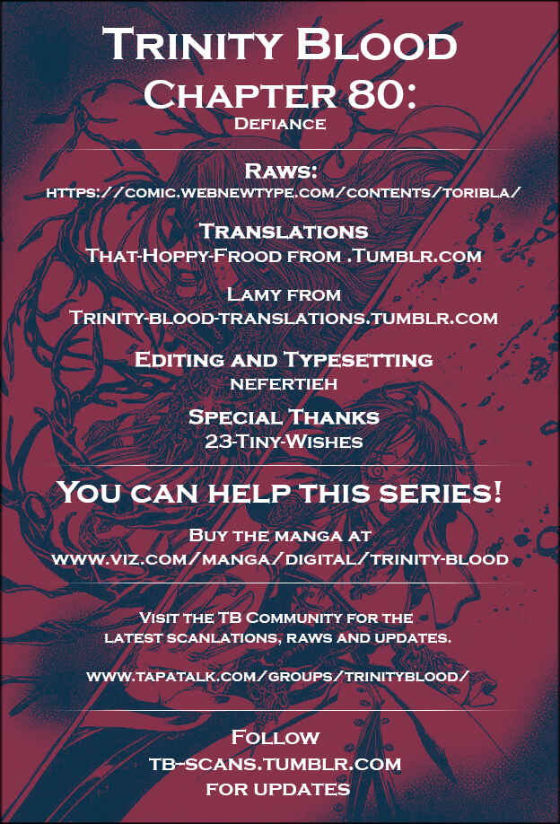 Page 29 Chapter 80 Trinity Blood