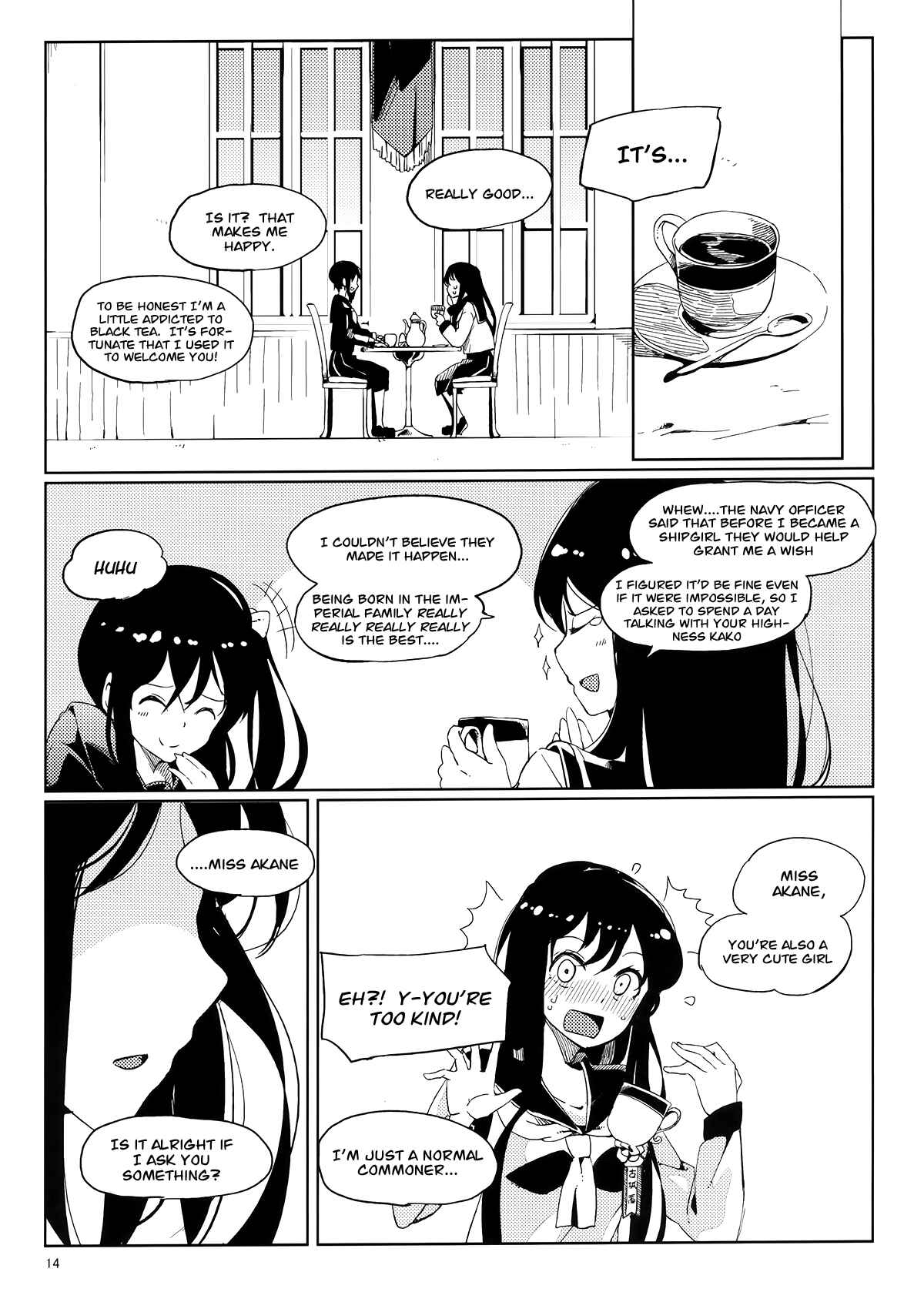 Page 14 Chapter Unknown_b7c0 Kantai Collection -KanColle- Akaki Chishio ni (Doujinshi)