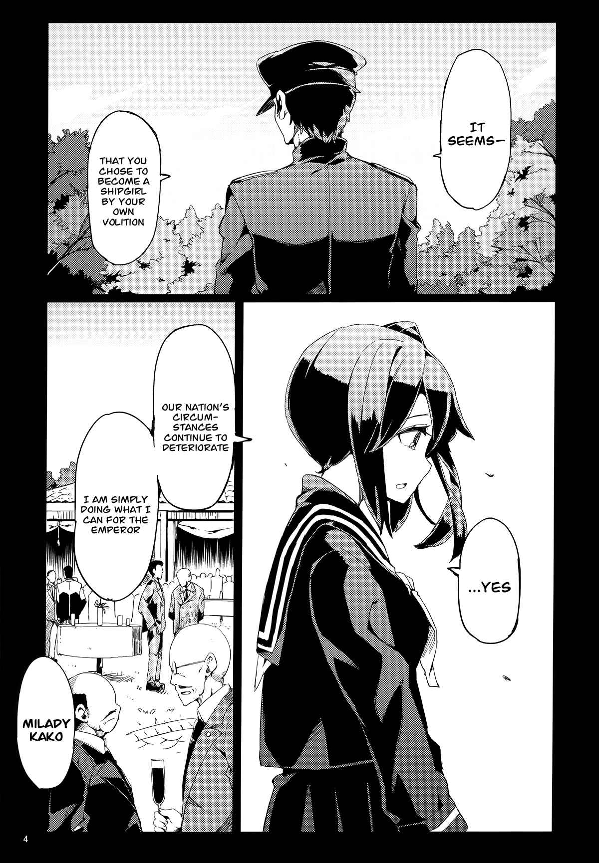 Page 4 Chapter Unknown_b7c0 Kantai Collection -KanColle- Akaki Chishio ni (Doujinshi)