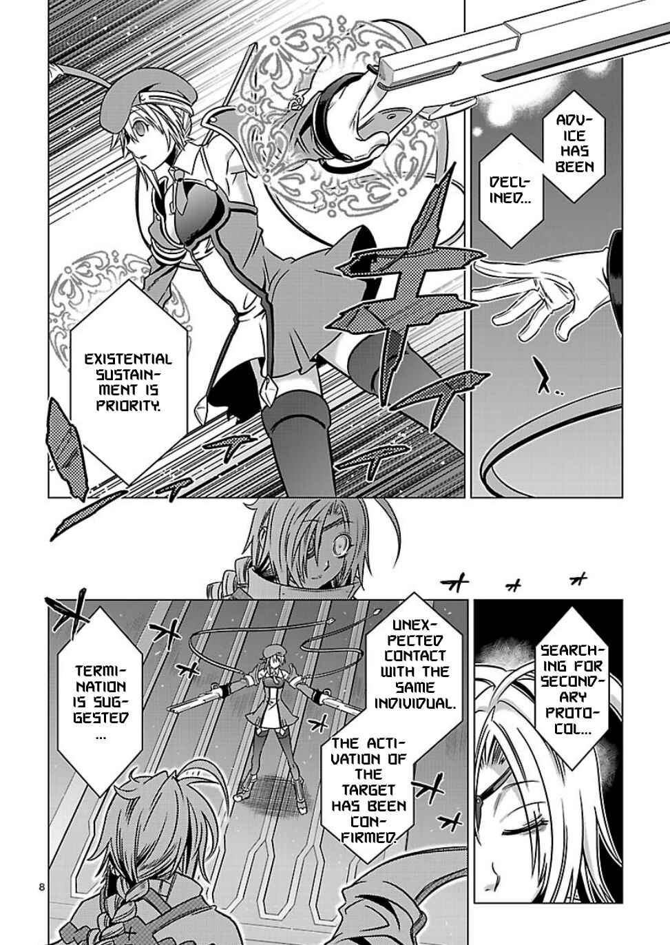Page 8 Chapter 8 BlazBlue - Chimelical Complex