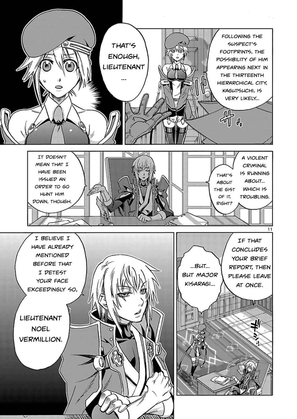 Page 11 Chapter 1 BlazBlue - Chimelical Complex