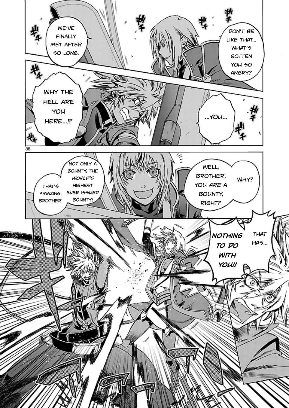 Page 37 Chapter 1 BlazBlue - Chimelical Complex