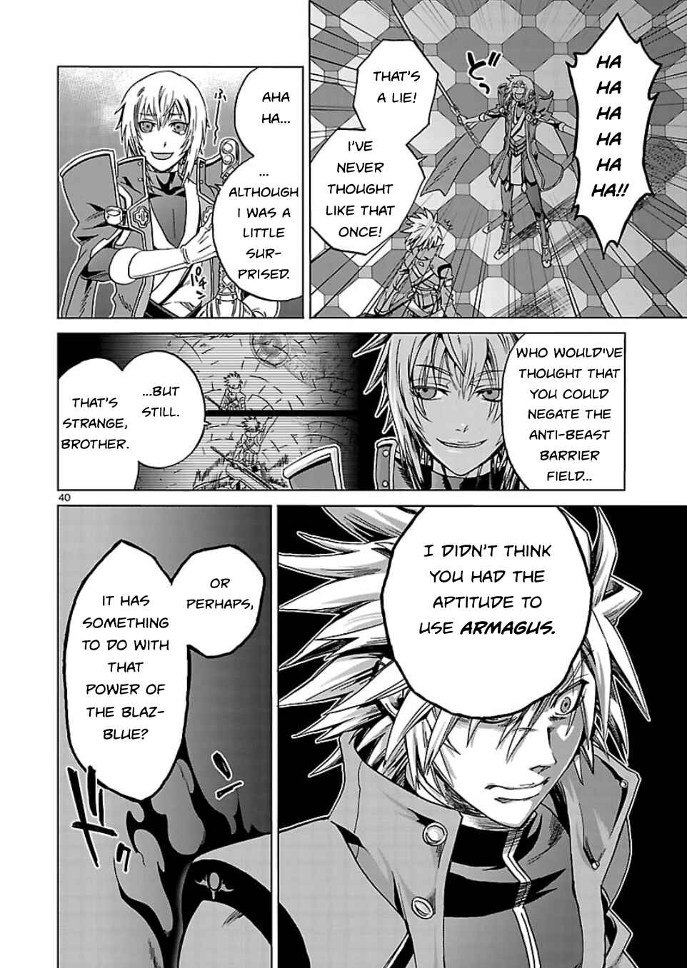 Page 39 Chapter 1 BlazBlue - Chimelical Complex