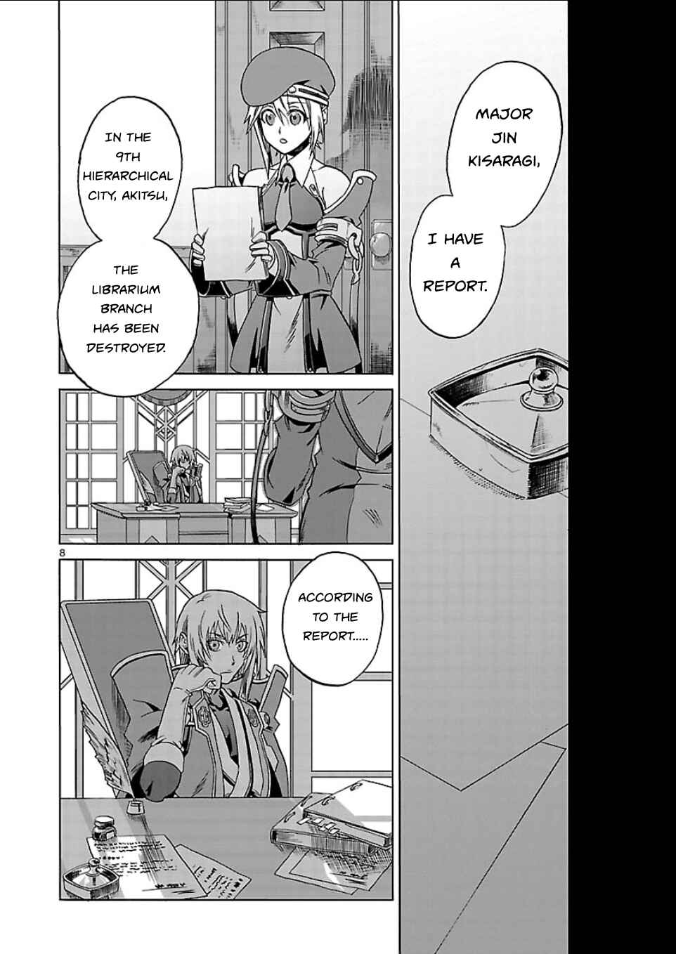Page 8 Chapter 1 BlazBlue - Chimelical Complex
