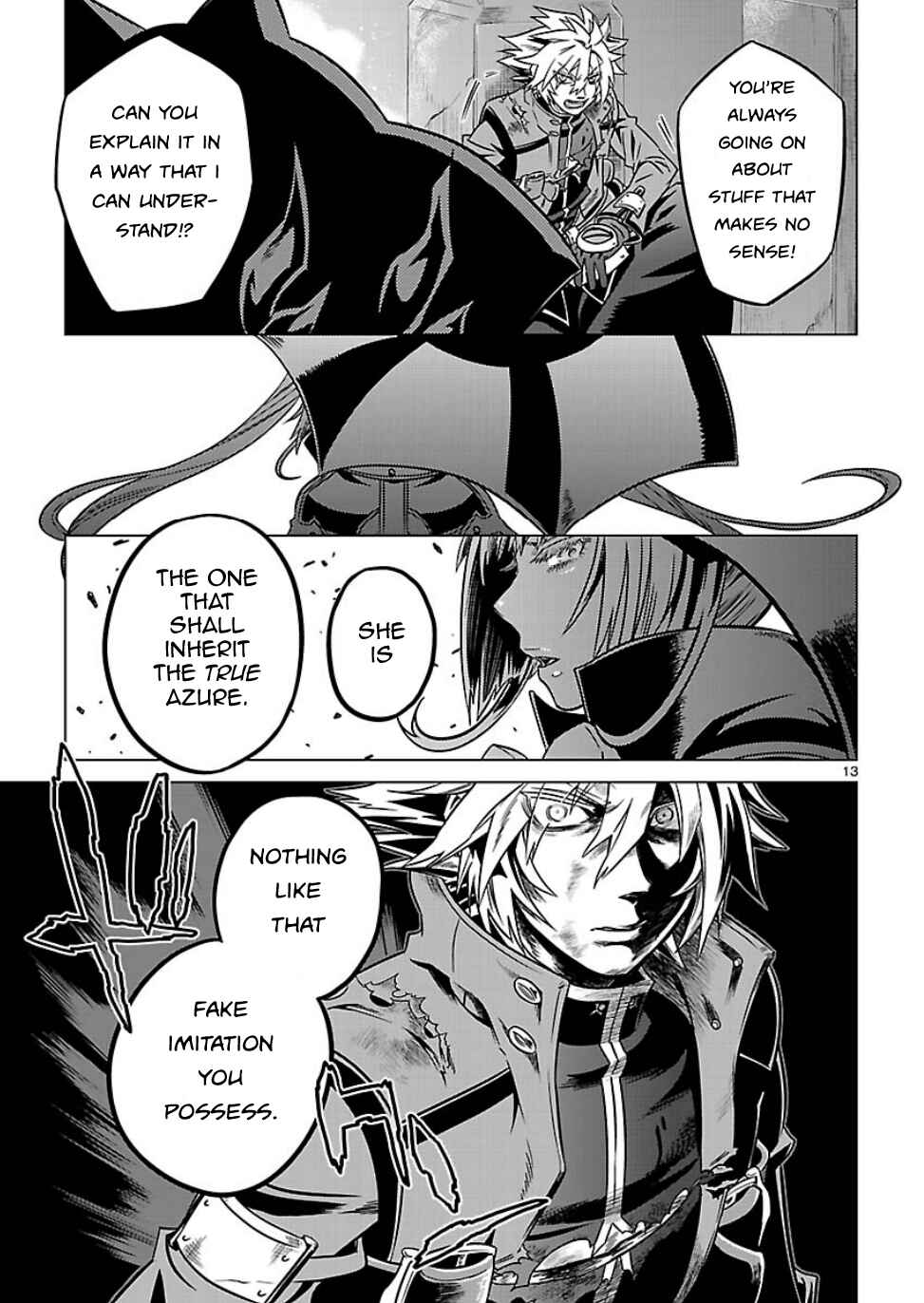 Page 13 Chapter 10 BlazBlue - Chimelical Complex