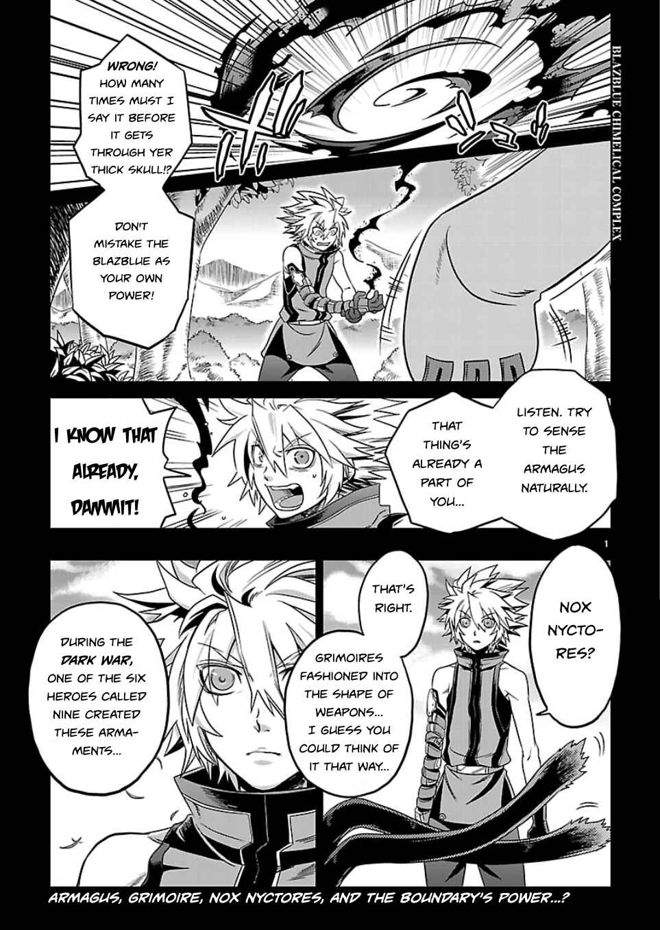 Page 2 Chapter 5 BlazBlue - Chimelical Complex