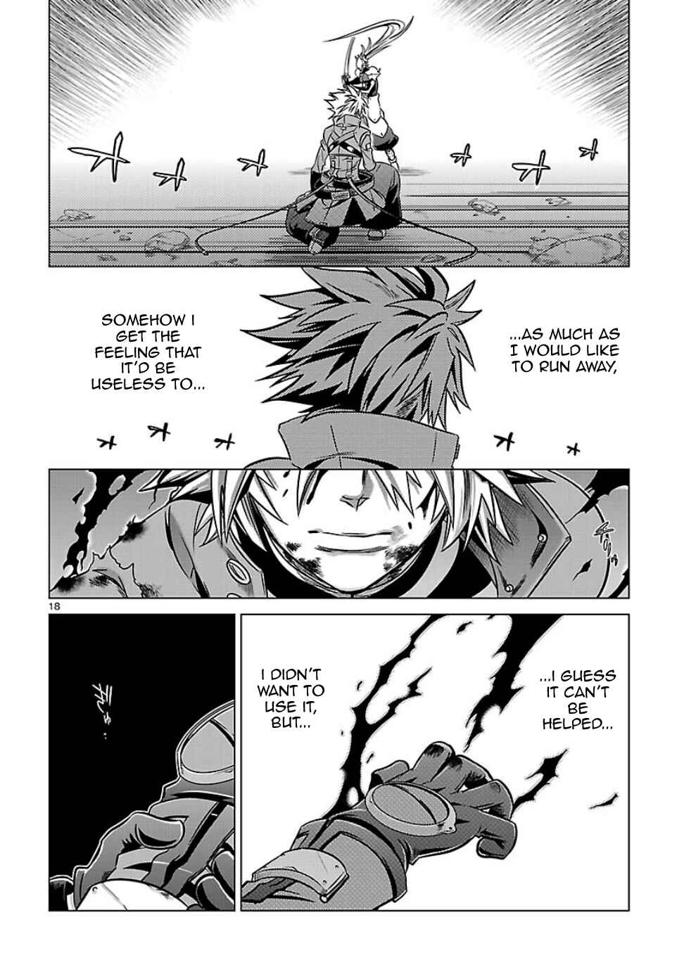 Page 19 Chapter 7 BlazBlue - Chimelical Complex