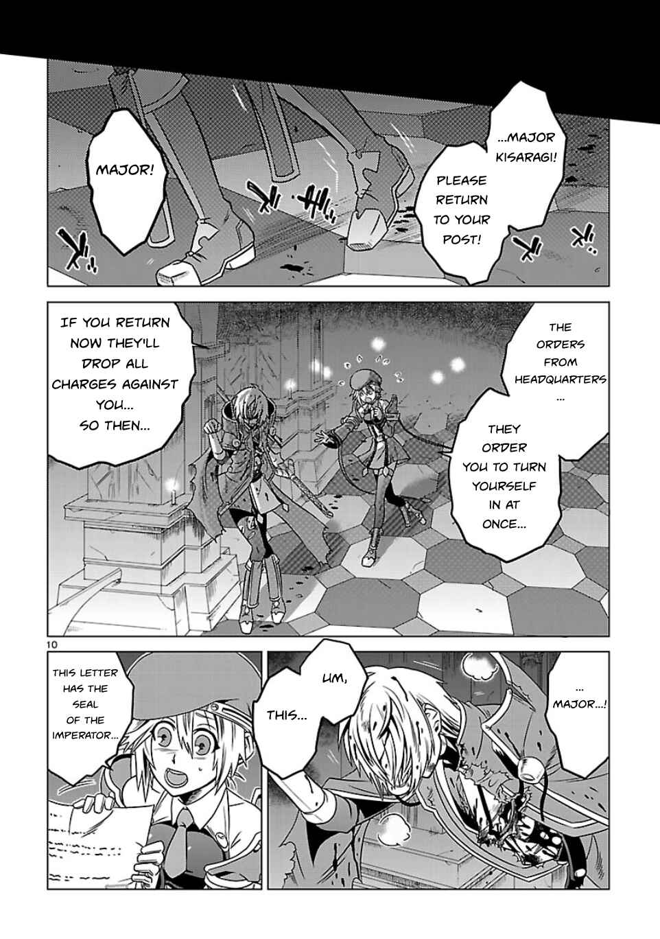 Page 10 Chapter 3 BlazBlue - Chimelical Complex