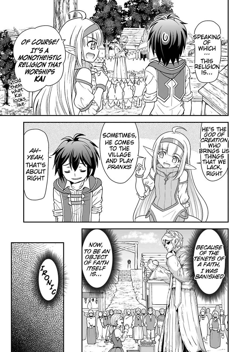 Page 13 Chapter 23 Tenohira Kaitaku Mura de Isekai Kenkokuki ~Fueteku Yome-tachi to Nonbiri Mujintou Life~