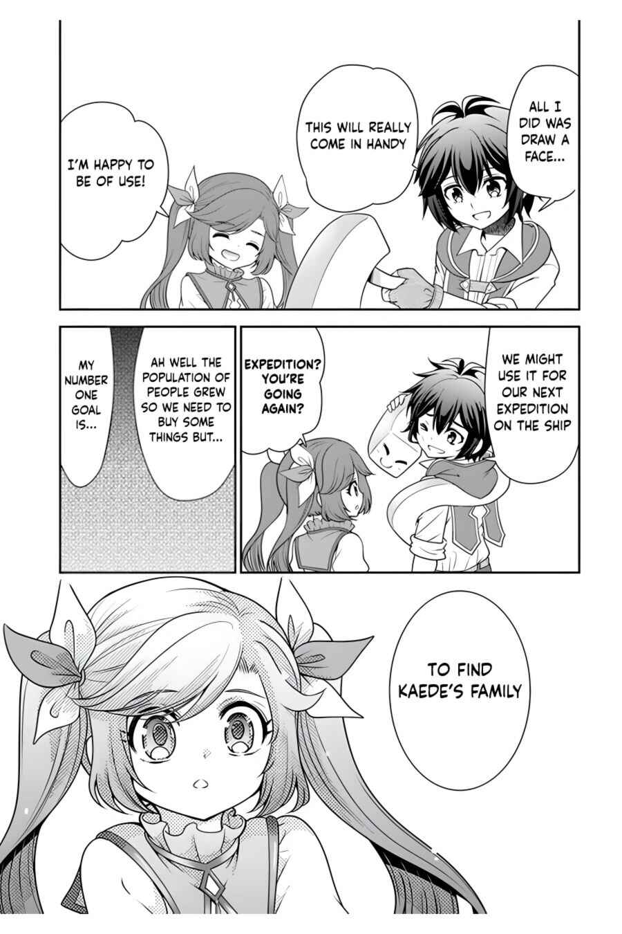 Page 28 Chapter 36 Tenohira Kaitaku Mura de Isekai Kenkokuki ~Fueteku Yome-tachi to Nonbiri Mujintou Life~