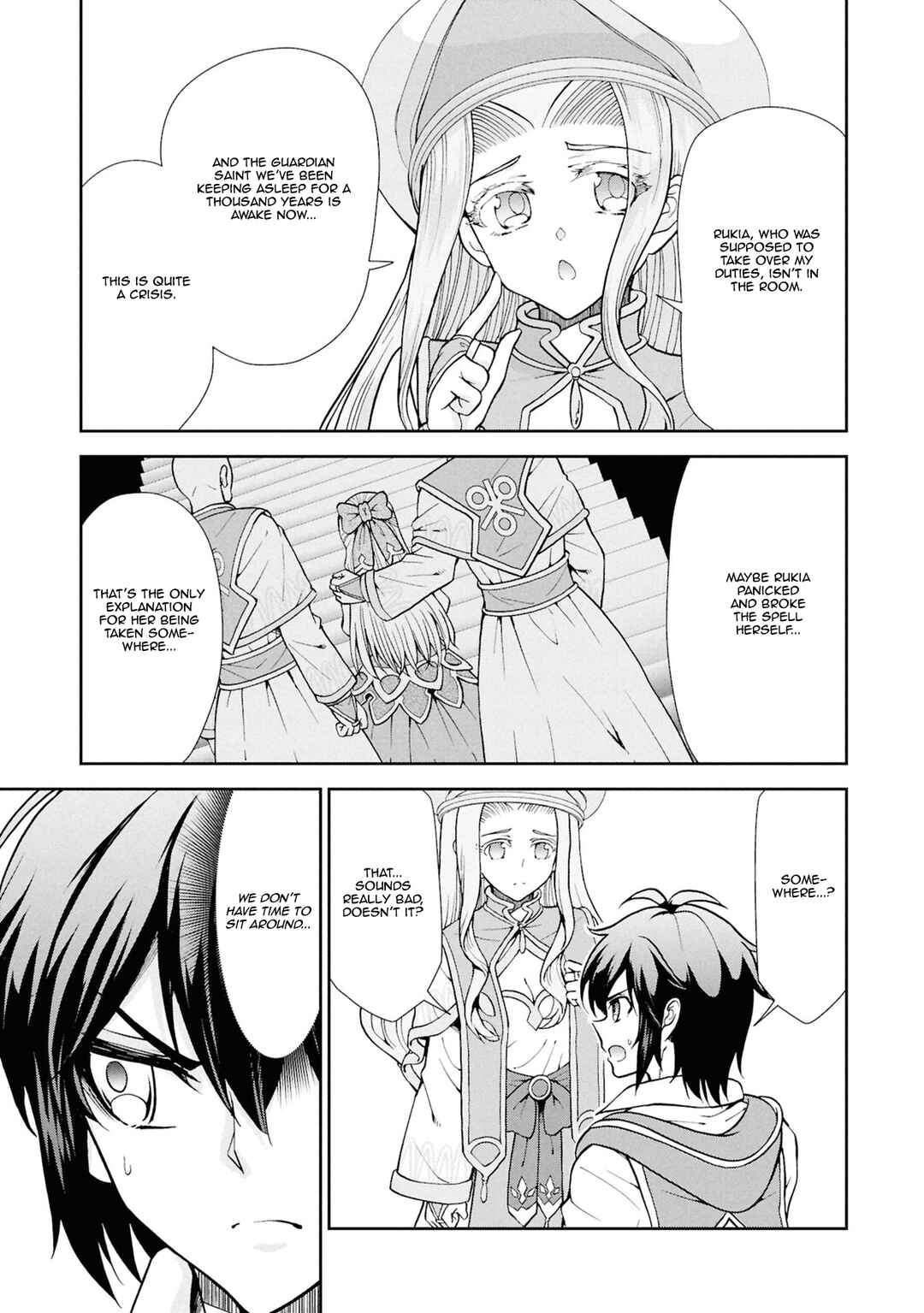 Page 8 Chapter 55 Tenohira Kaitaku Mura de Isekai Kenkokuki ~Fueteku Yome-tachi to Nonbiri Mujintou Life~