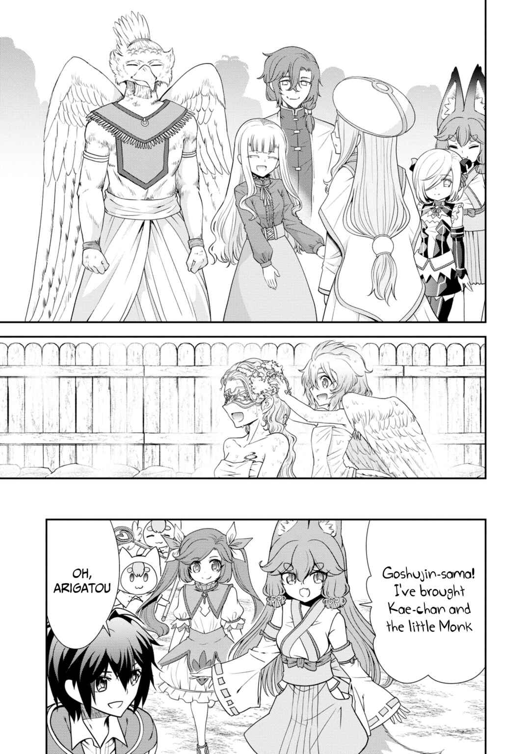 Page 10 Chapter 48 Tenohira Kaitaku Mura de Isekai Kenkokuki ~Fueteku Yome-tachi to Nonbiri Mujintou Life~