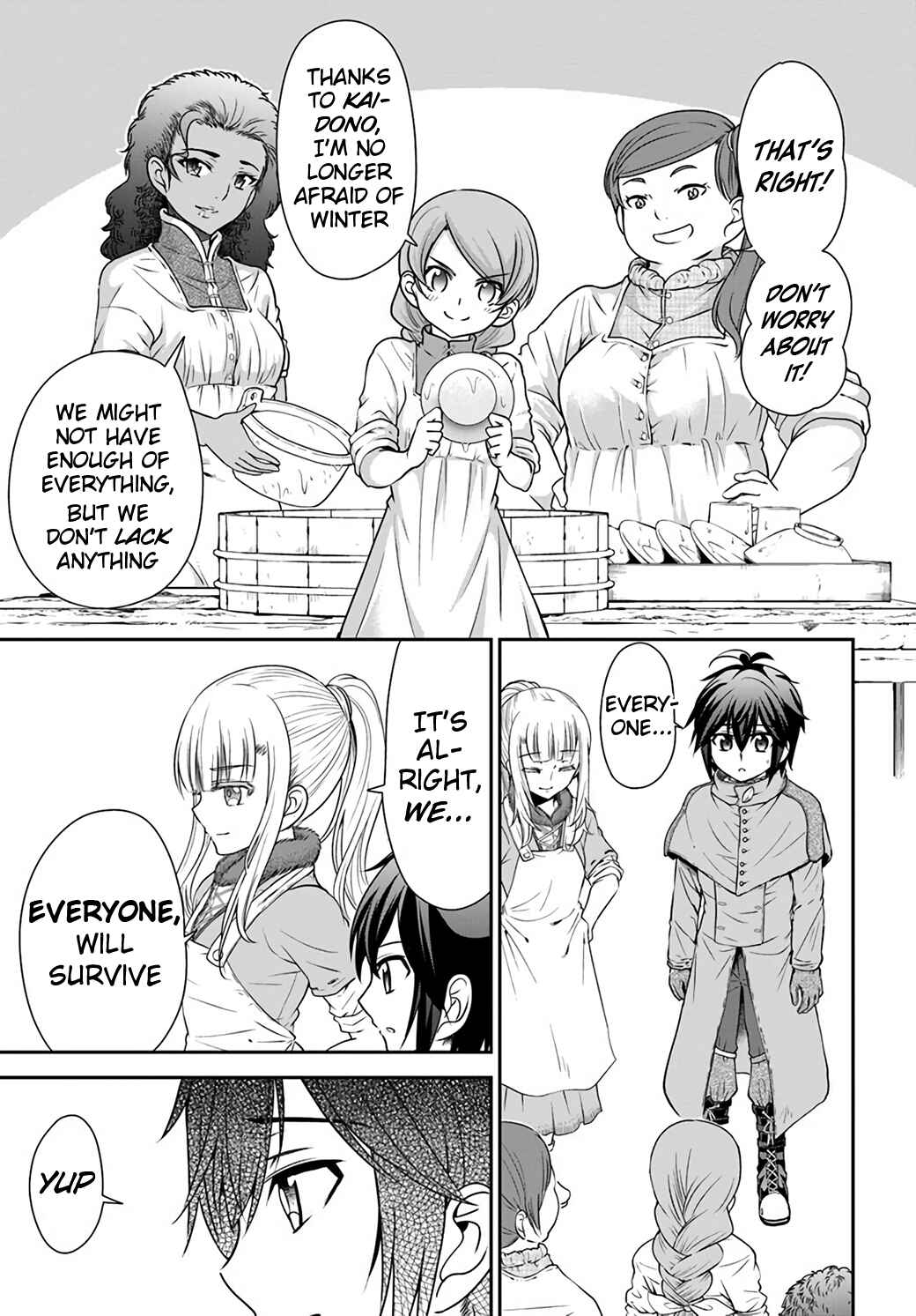 Page 11 Chapter 24 Tenohira Kaitaku Mura de Isekai Kenkokuki ~Fueteku Yome-tachi to Nonbiri Mujintou Life~
