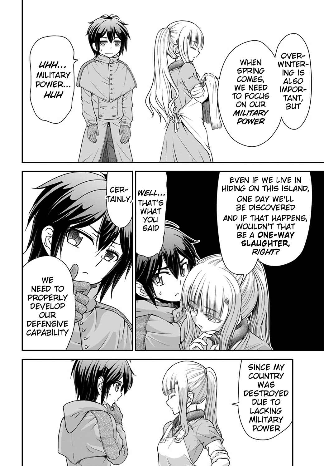 Page 12 Chapter 24 Tenohira Kaitaku Mura de Isekai Kenkokuki ~Fueteku Yome-tachi to Nonbiri Mujintou Life~