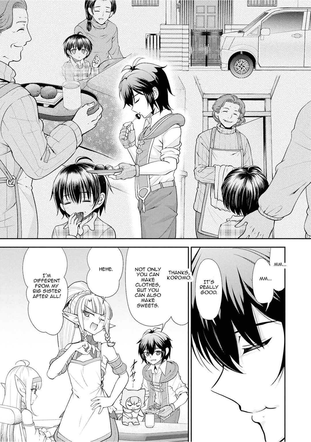 Page 13 Chapter 58 Tenohira Kaitaku Mura de Isekai Kenkokuki ~Fueteku Yome-tachi to Nonbiri Mujintou Life~