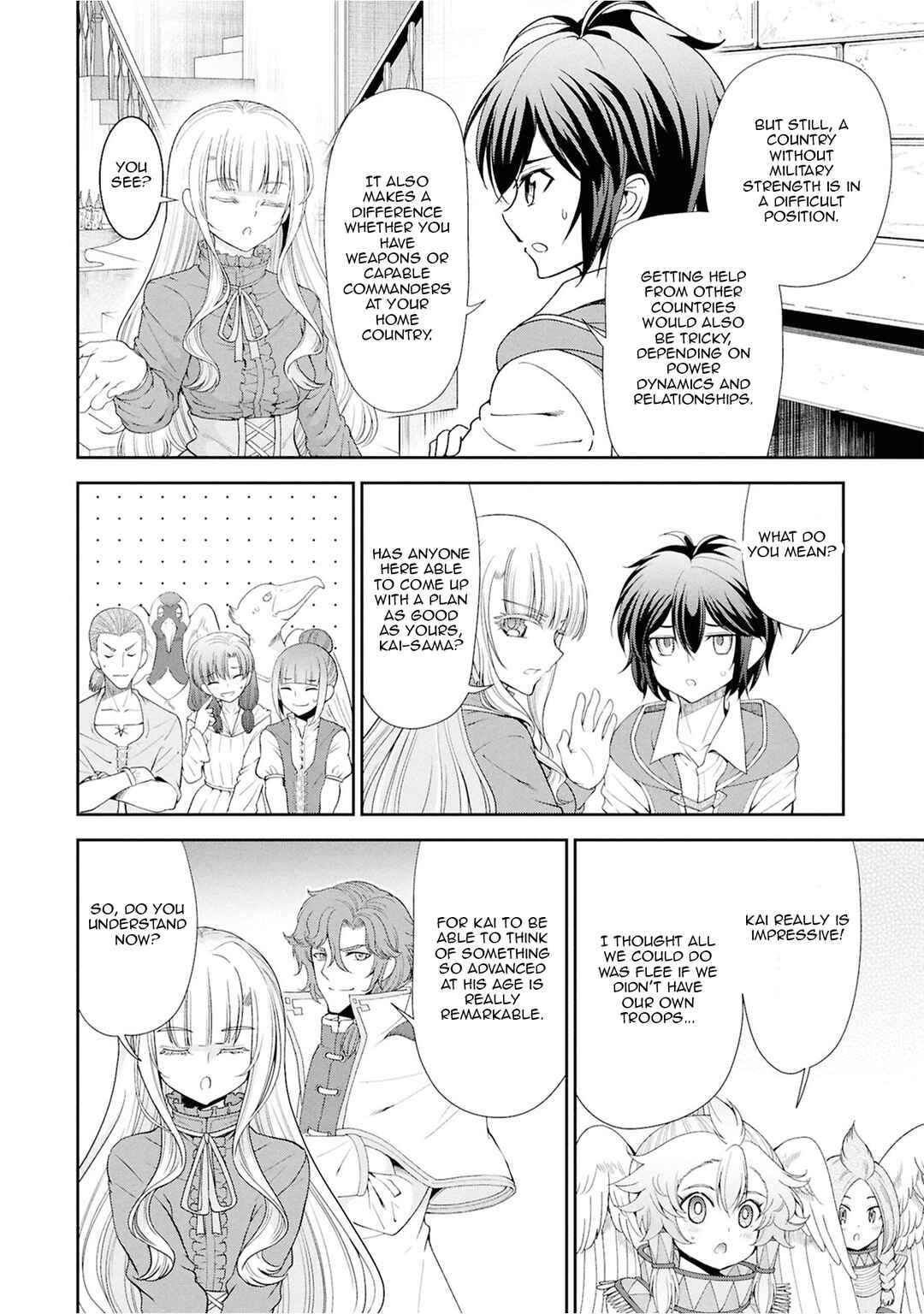 Page 8 Chapter 58 Tenohira Kaitaku Mura de Isekai Kenkokuki ~Fueteku Yome-tachi to Nonbiri Mujintou Life~