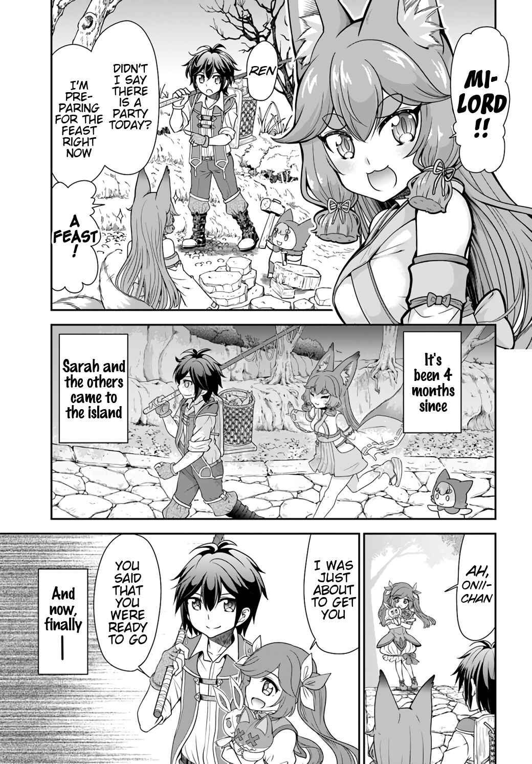 Page 11 Chapter 20 Tenohira Kaitaku Mura de Isekai Kenkokuki ~Fueteku Yome-tachi to Nonbiri Mujintou Life~