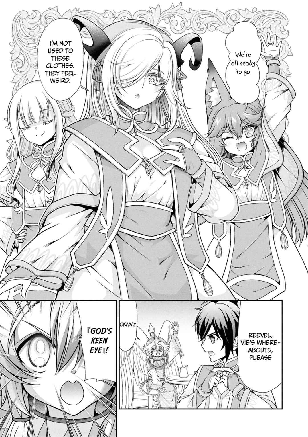 Page 24 Chapter 52 Tenohira Kaitaku Mura de Isekai Kenkokuki ~Fueteku Yome-tachi to Nonbiri Mujintou Life~