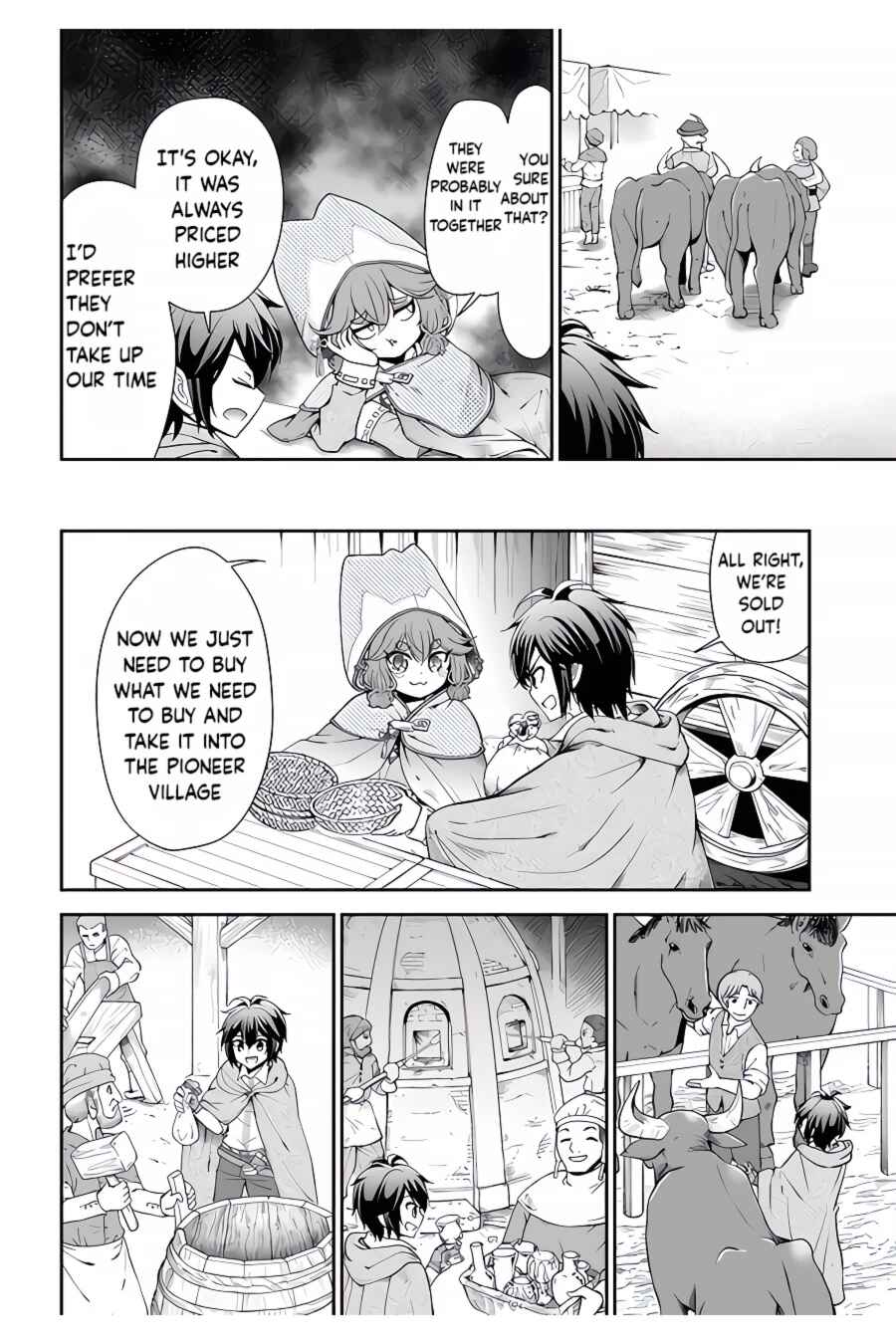 Page 13 Chapter 38 Tenohira Kaitaku Mura de Isekai Kenkokuki ~Fueteku Yome-tachi to Nonbiri Mujintou Life~