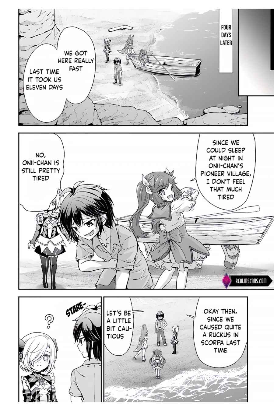 Page 7 Chapter 38 Tenohira Kaitaku Mura de Isekai Kenkokuki ~Fueteku Yome-tachi to Nonbiri Mujintou Life~