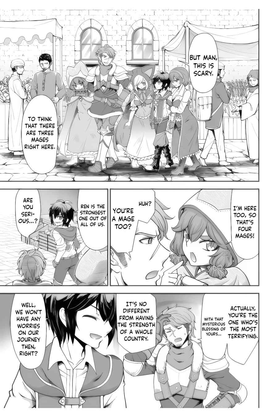 Page 4 Chapter 40 Tenohira Kaitaku Mura de Isekai Kenkokuki ~Fueteku Yome-tachi to Nonbiri Mujintou Life~
