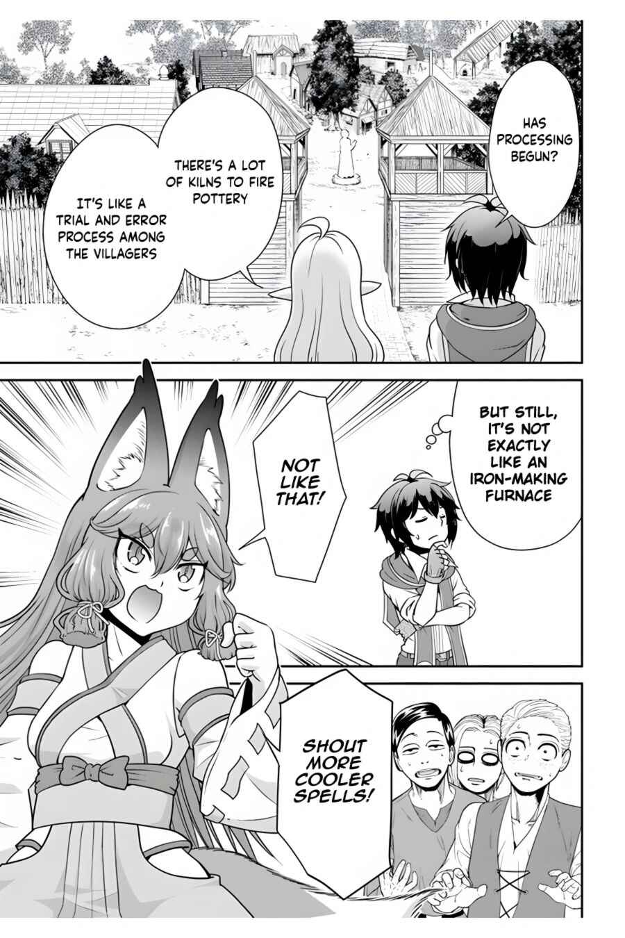 Page 12 Chapter 34 Tenohira Kaitaku Mura de Isekai Kenkokuki ~Fueteku Yome-tachi to Nonbiri Mujintou Life~