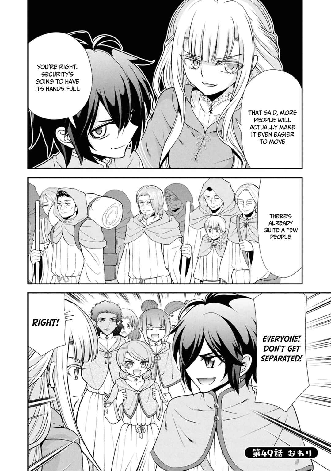 Page 25 Chapter 49 Tenohira Kaitaku Mura de Isekai Kenkokuki ~Fueteku Yome-tachi to Nonbiri Mujintou Life~